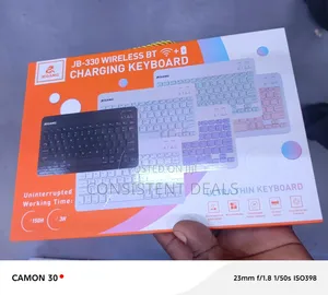 Wireless BT Charging Keyboard