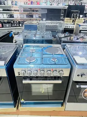 HISENSE 60/60cm 3+1 Gas and Electric Cooker 3 Yrs Warranty