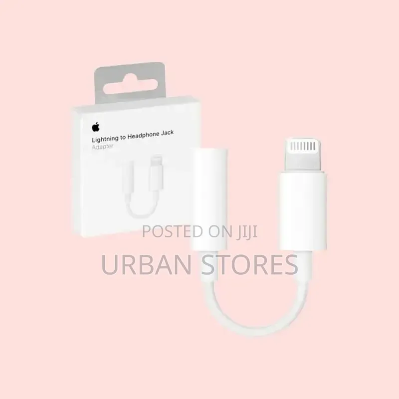Apple Lightning to Headphone Jack Adapter (3.5 Mm