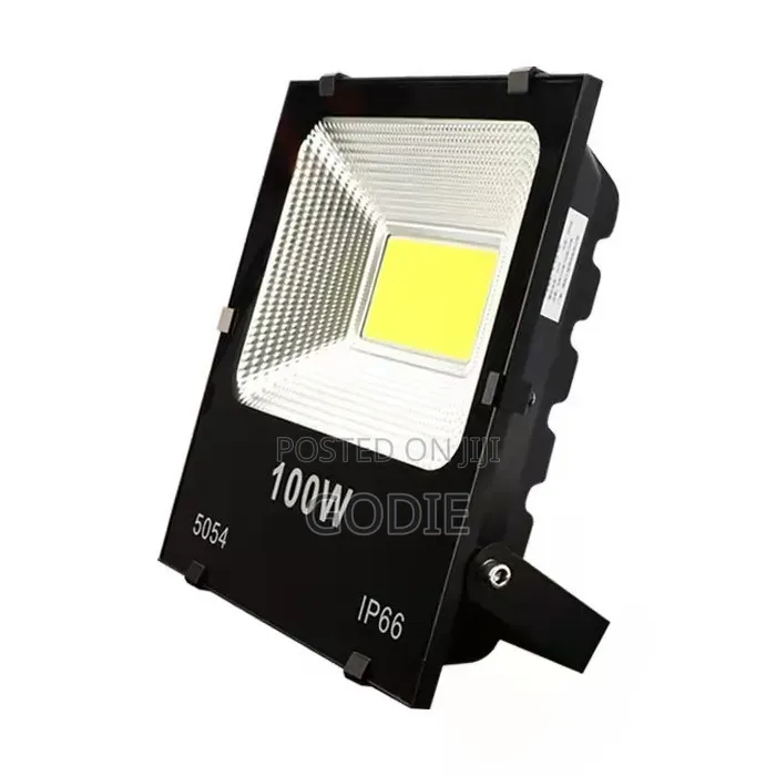 100W LED Flood Light Designed for Outdoor Security and Work Lighting.