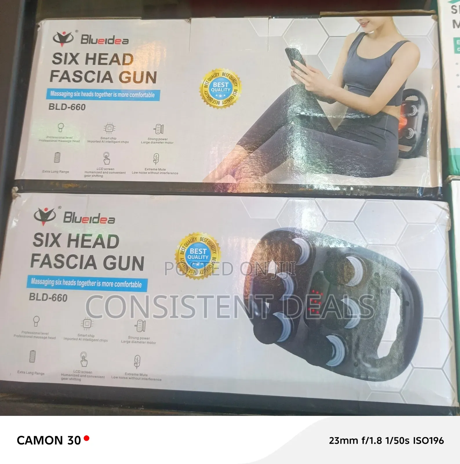 Six Head Fascia Gun