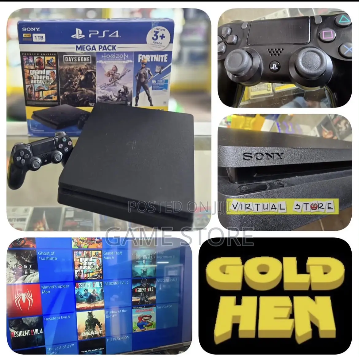 Fast PS4 Chipping Service: Any Firmware + 10 Games Added