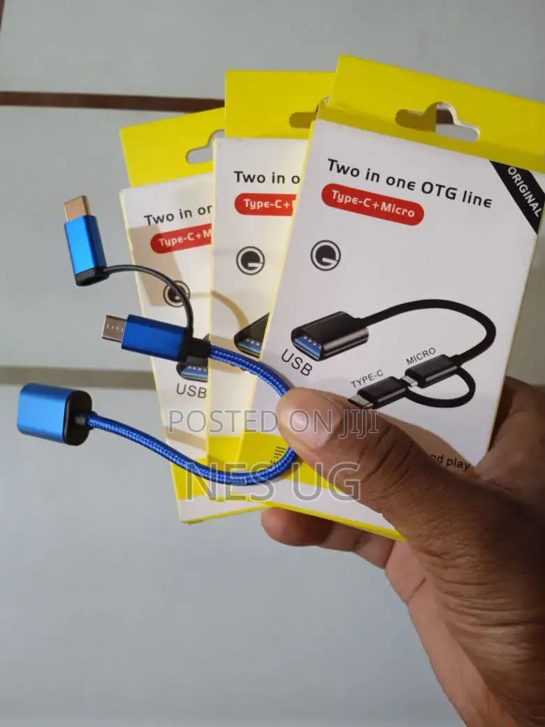 USB to Micro + Type-C Interface Otg Plug Play Multi Device Support