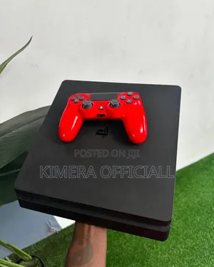 Hot Deal Chipped PS4 Slim Console 12 Games 2 Controllers