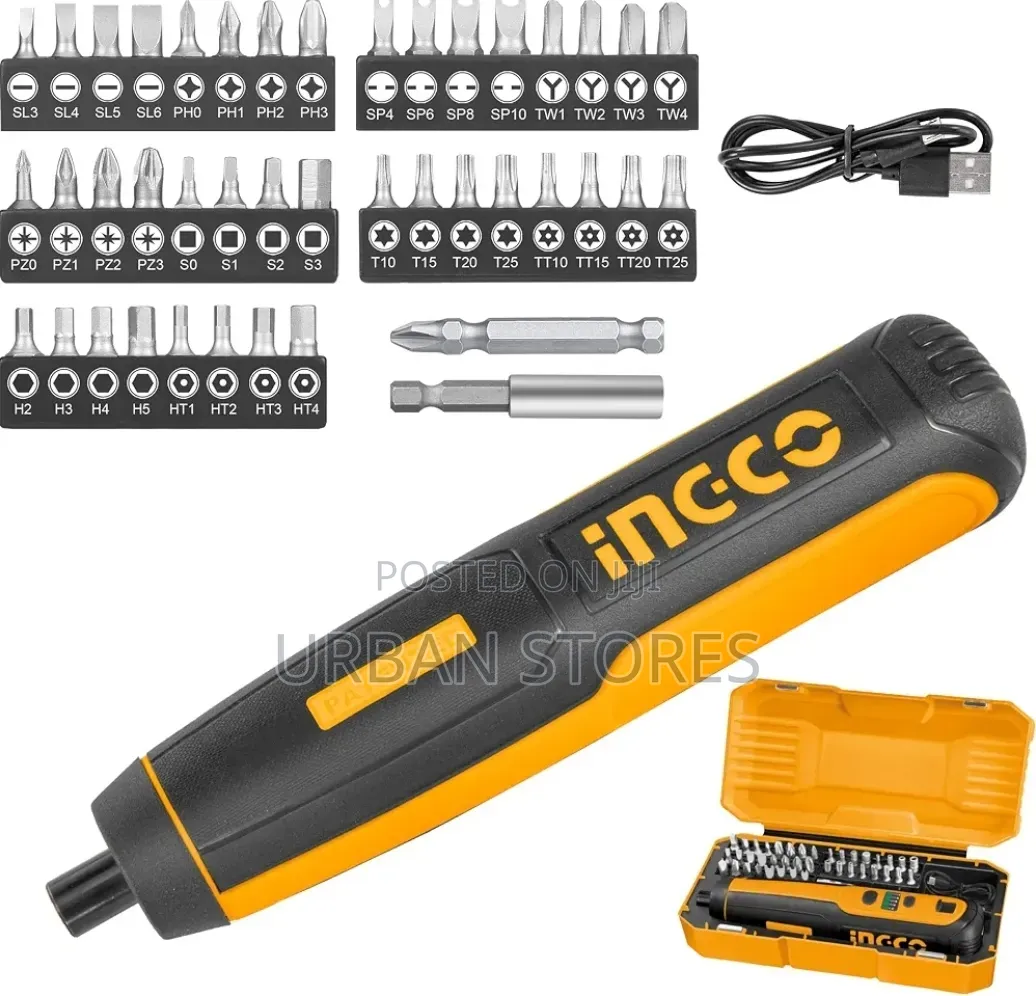 Ingco Cordless Screwdriver Kit