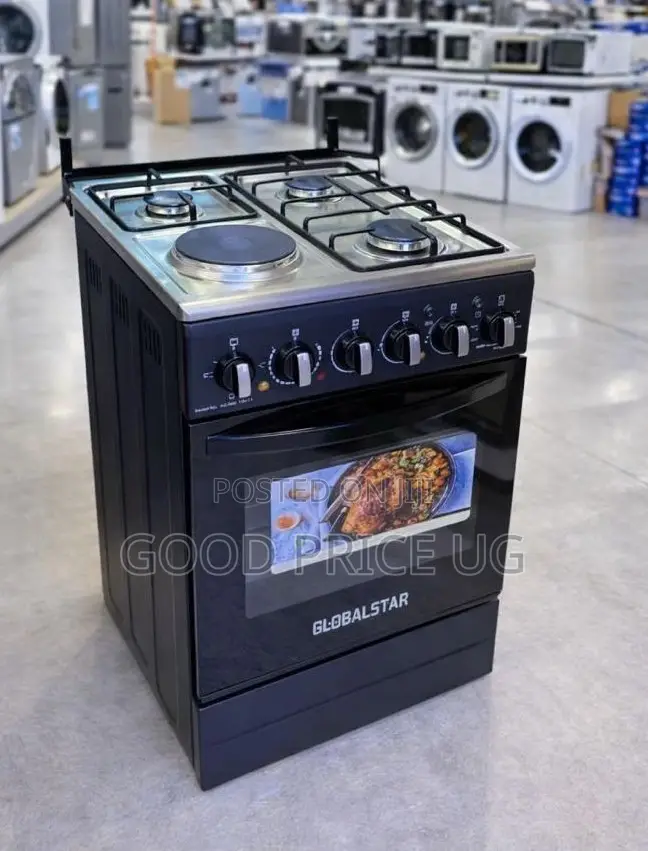 Globalstar Freestanding Combination Cooker 3+1