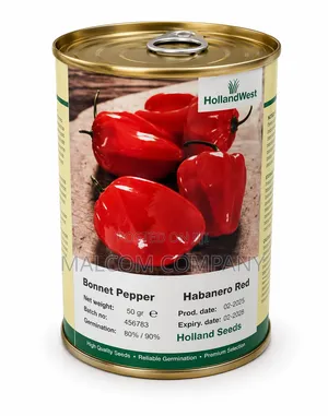 Bonnet Pepper Seeds-50g Half an Acre.