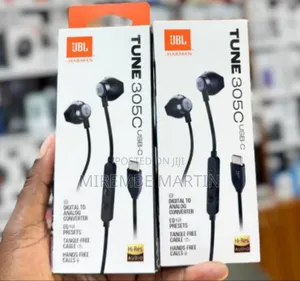 Original JBL Tune 305C USB-C Wired Earphones