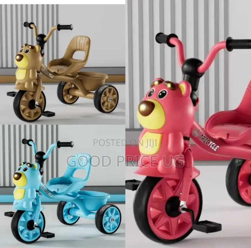 Model 508 Kids Cartoon Bear Tricycle