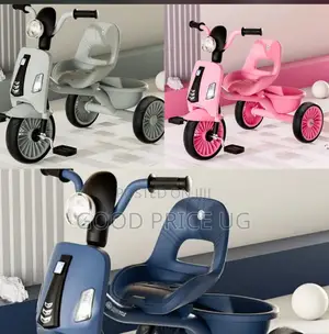 Vintage Scooter-Style Children's Tricycles