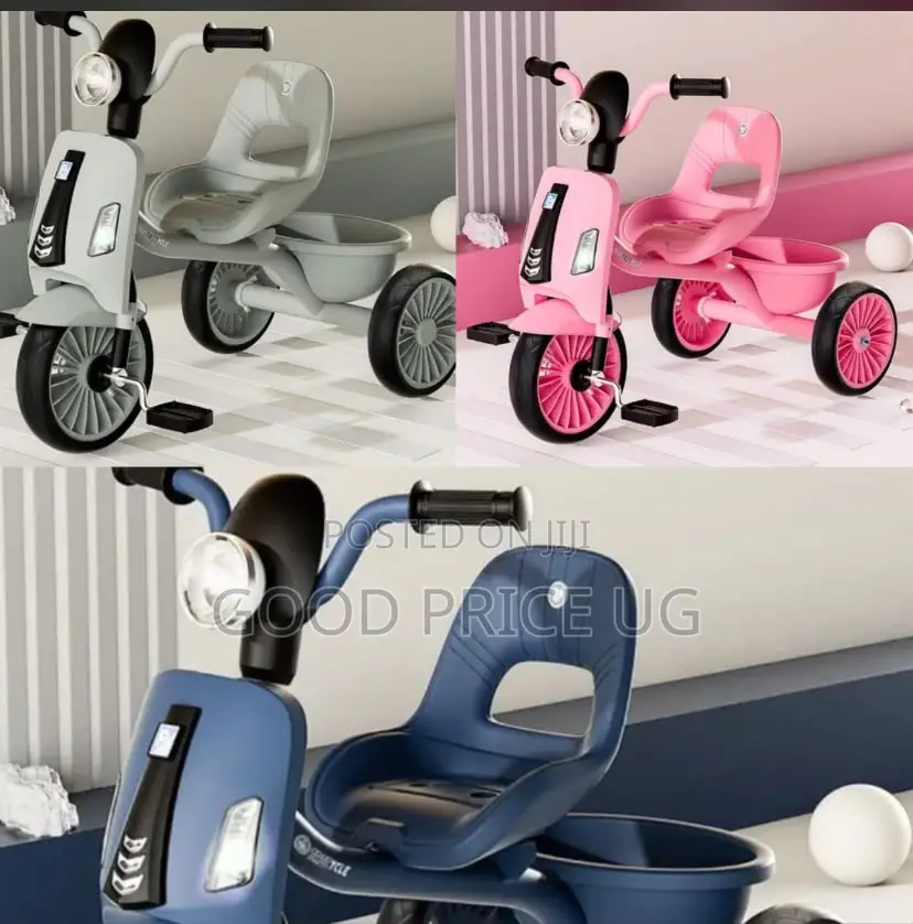 Vintage Scooter-Style Children's Tricycles