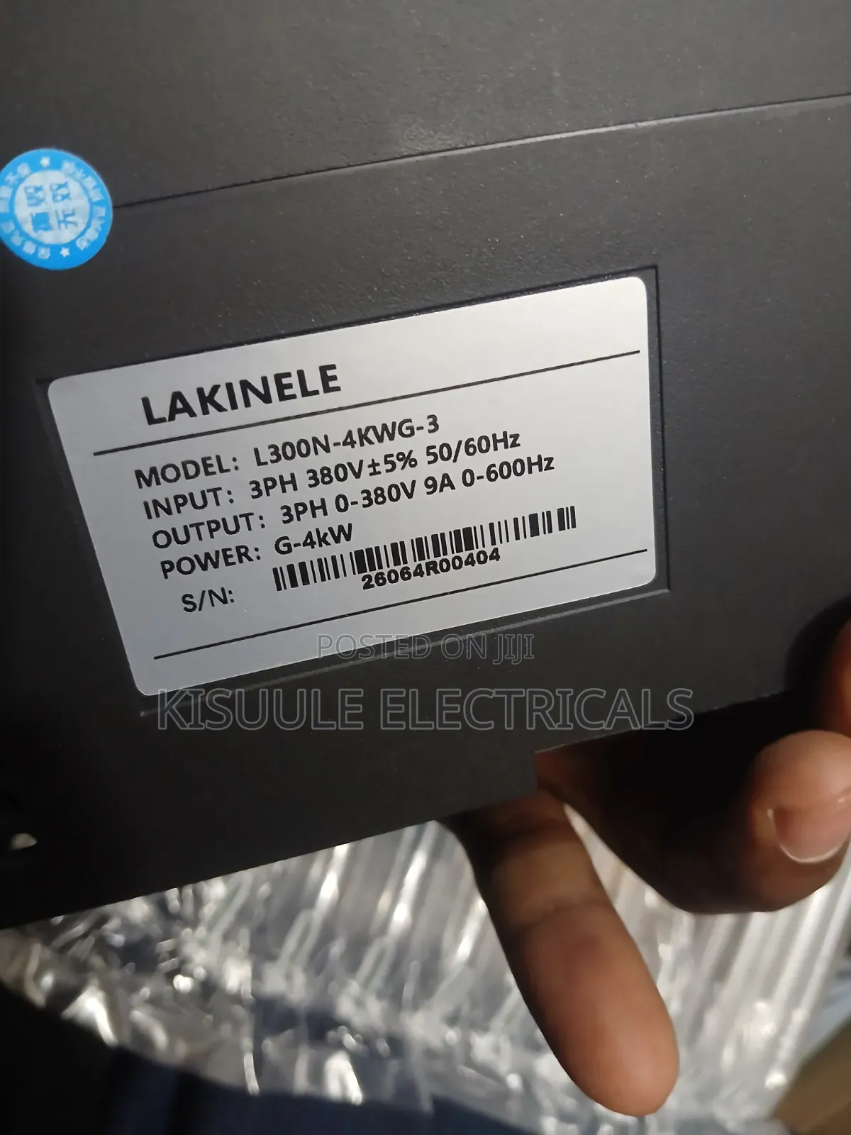 VFD Variable Frequency Drive 4KW 5HP 3phase Motors