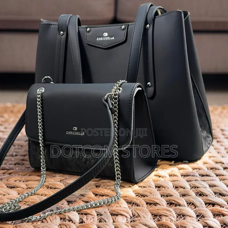 2 in 1 Chrisbella Triple Compartment Shoulder Bag