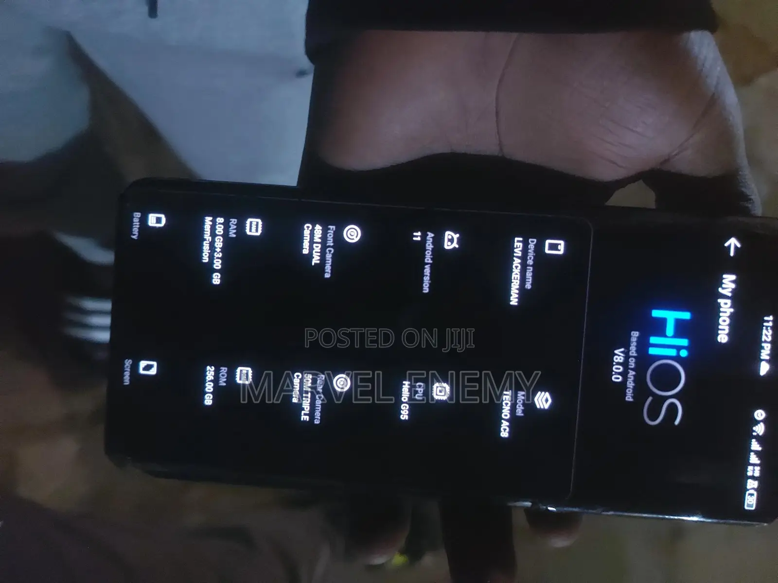 Tecno Phantom X 256 GB Silver