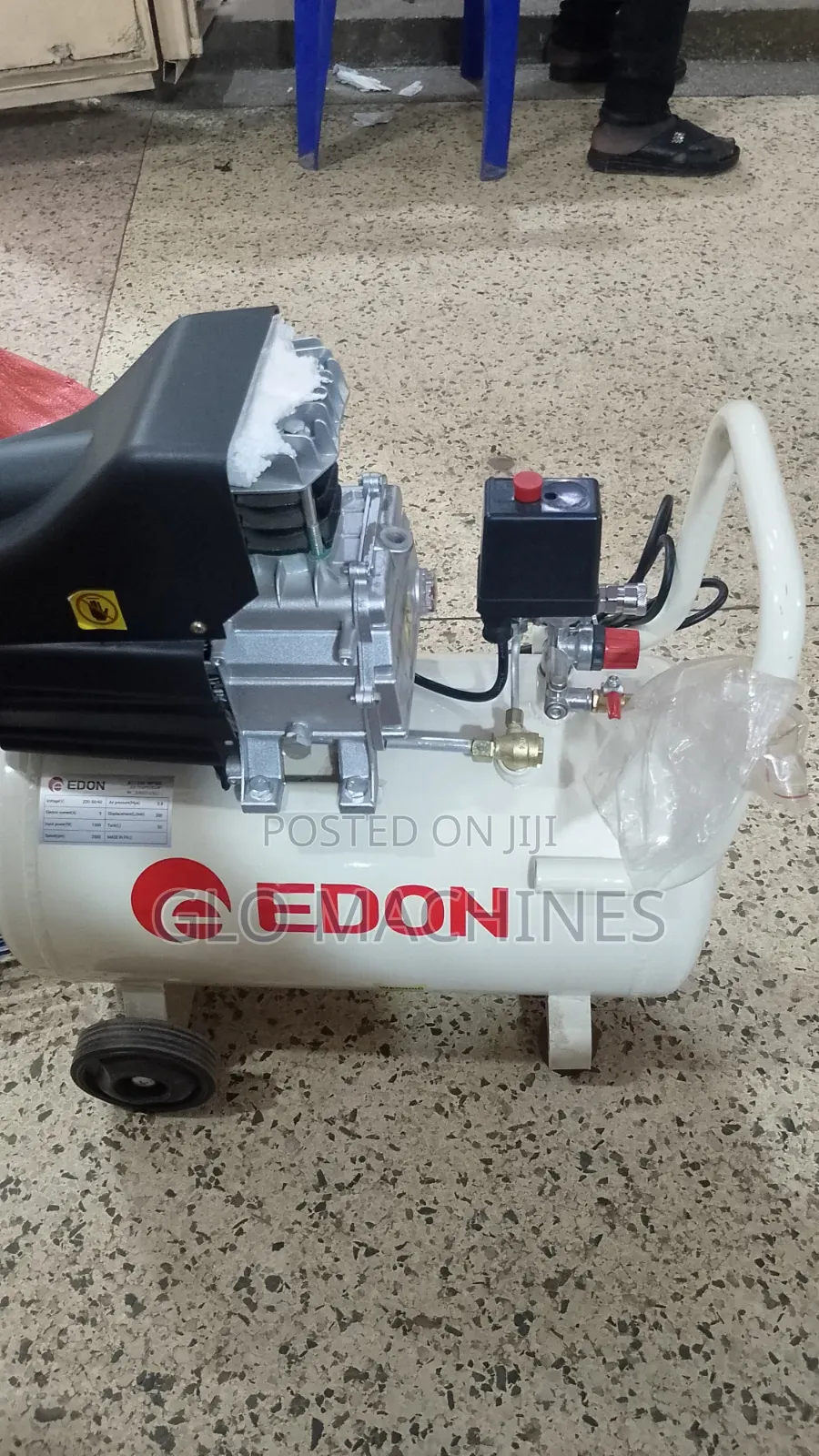 50l Normal Air Compressor Edon White
