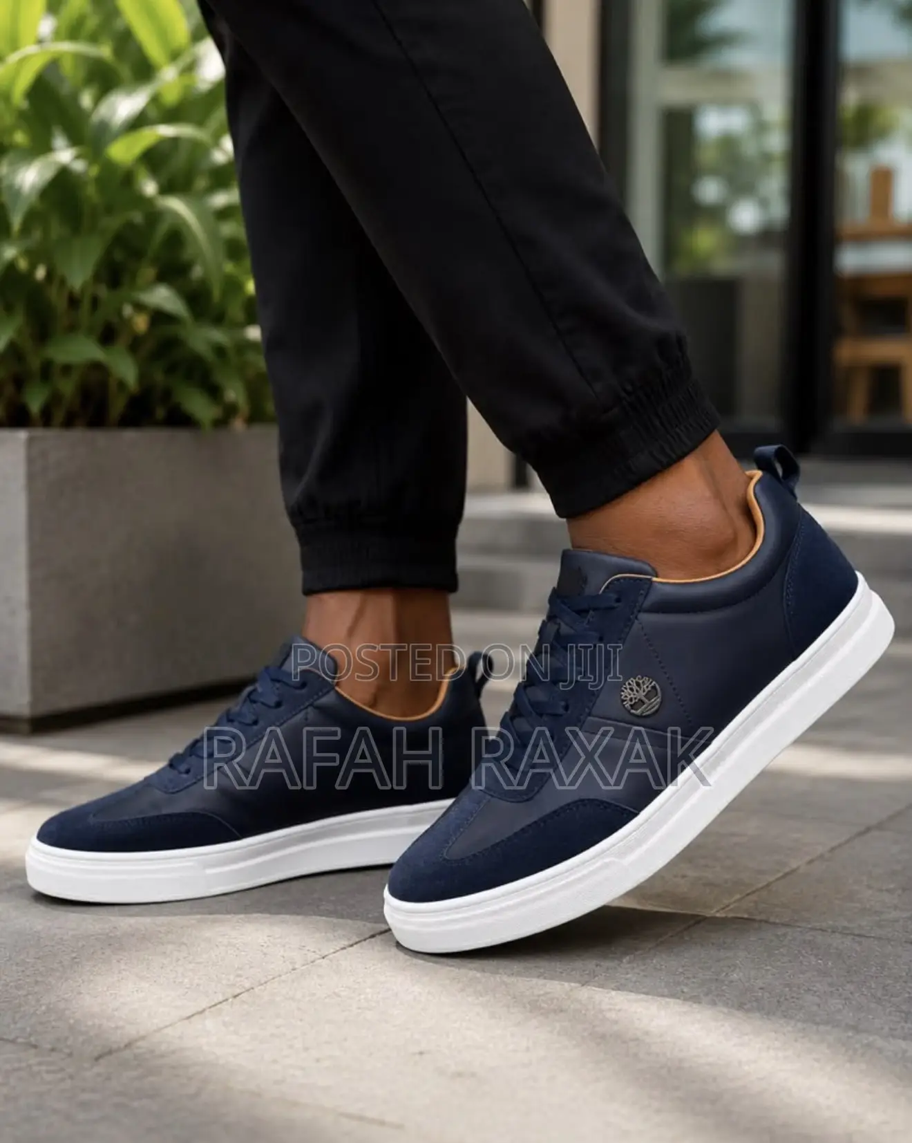 Original Navy Blue/White Timberland Smart Casual Low Shoes