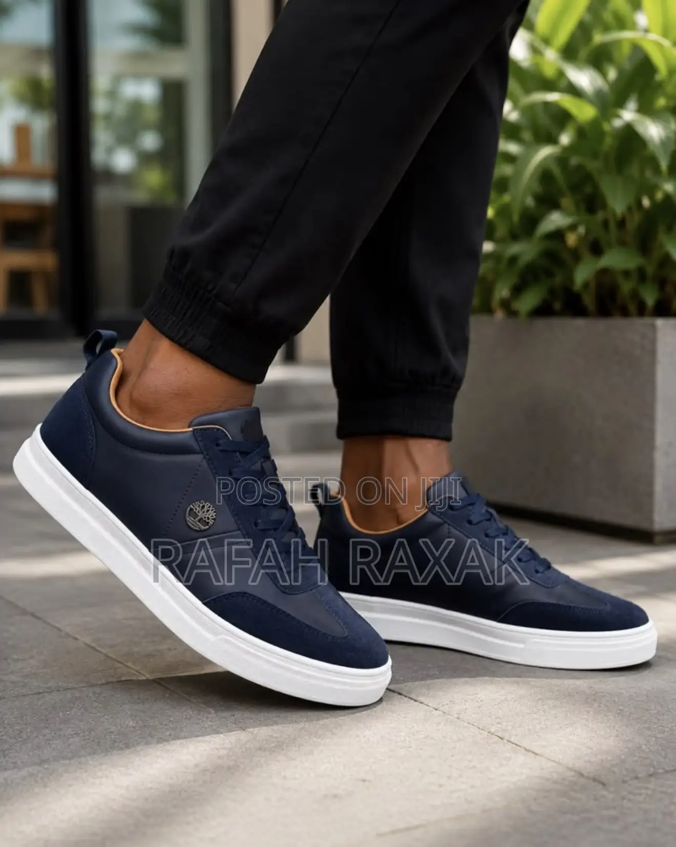 Original Navy Blue/White Timberland Smart Casual Low Shoes