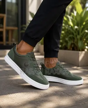 Men’s Classic Green Timberland Smart Casual Sneakers