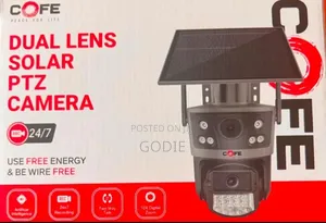 COFE Peace for Life Dual Lens Solar PTZ Camera.