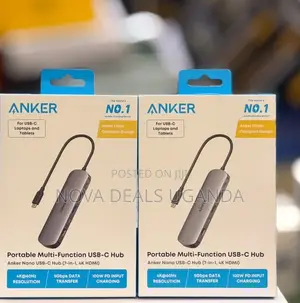 Anker USB C Hub, 7-in-1 Multi-Port USB Adapter for Laptops