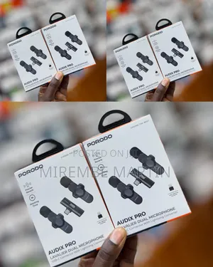 Porodo Audix Pro Lavalier Dual Microphone -150,000