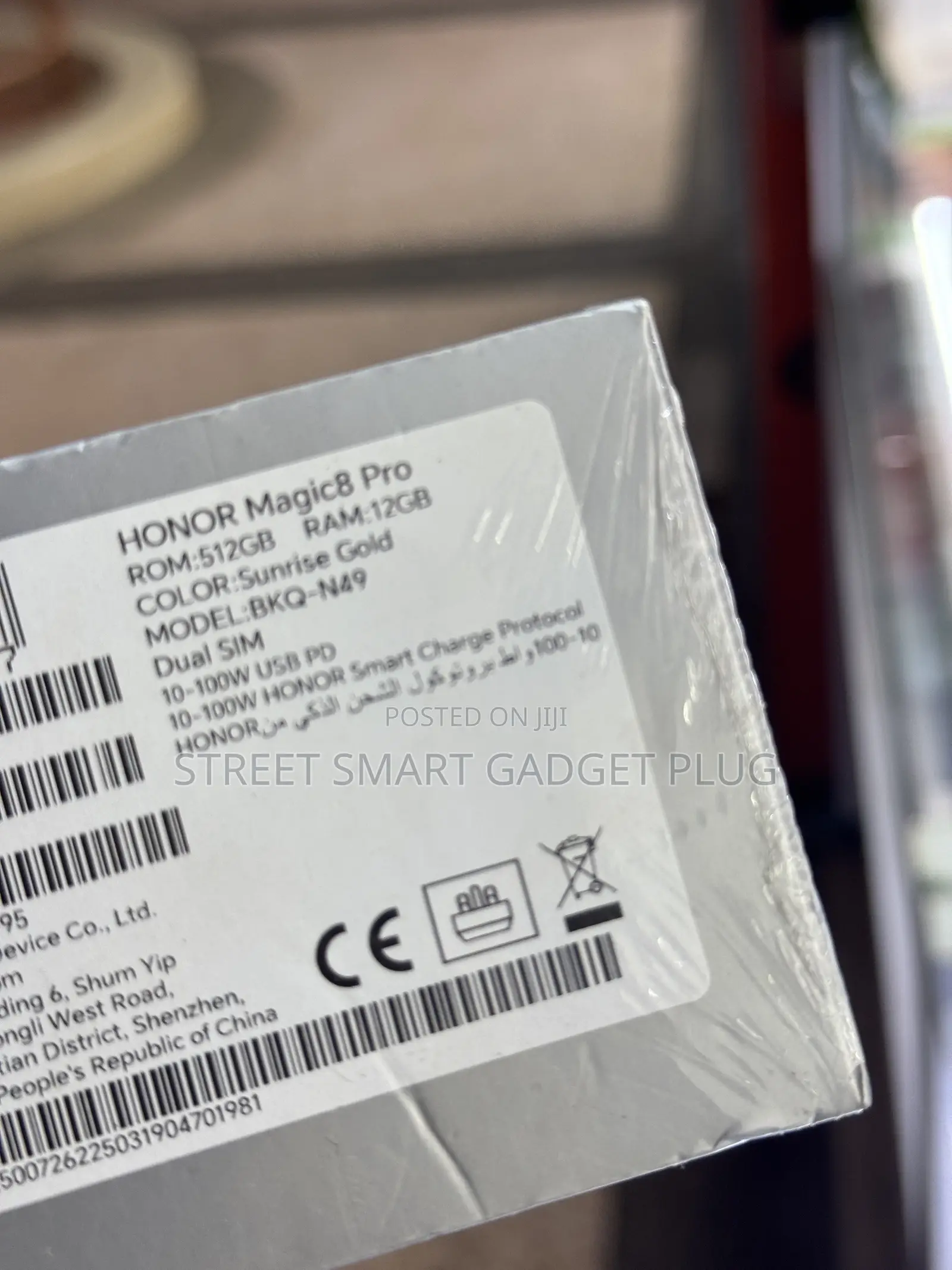 New Honor Magic8 Pro 512 GB Gold