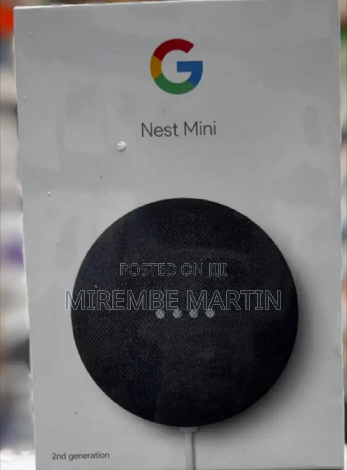 Google Nest Mini 2nd Generation Smart Speaker