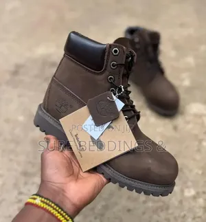 Brown Leather Timberland