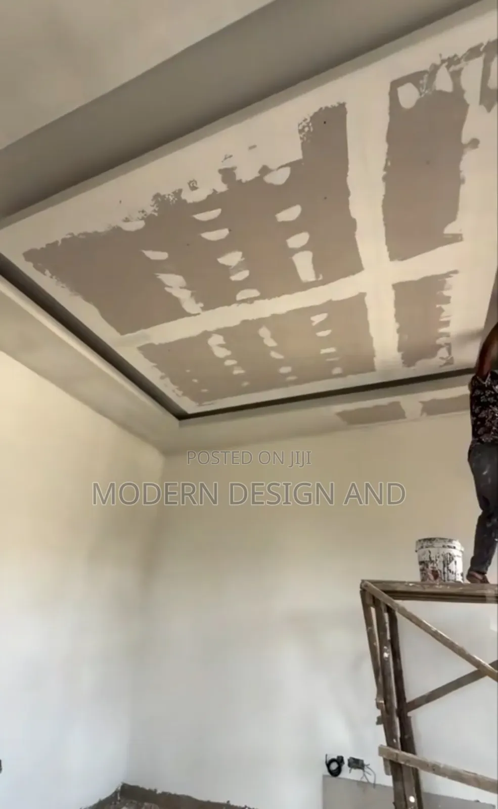 Gypsum Ceiling Works at Modern Designs