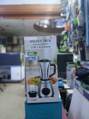 Goldentech 2in1 Blender With Stainless Steel Jar