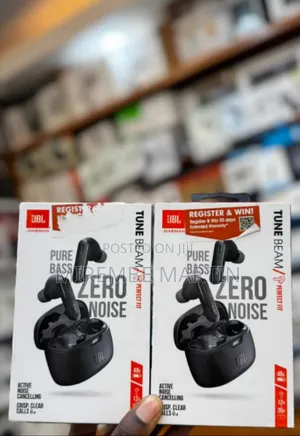 JBL Tune Beam Wireless Bluetooth Earphones, Water-Resistant