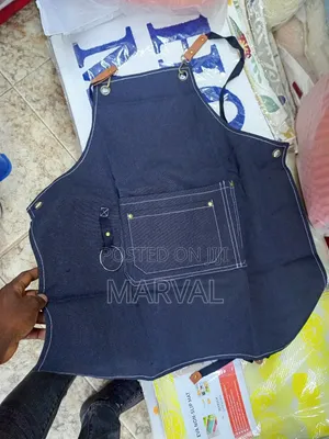 Heavy-Duty Denim Work Apron