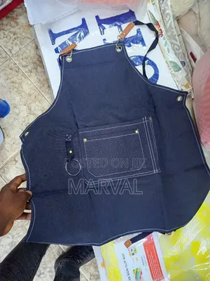 Heavy-Duty Denim Work Apron