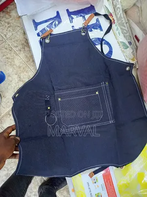 Heavy-Duty Denim Work Apron