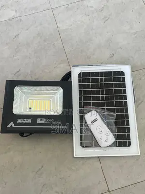 100W Solar Flood Light – Super Bright Outdoor Security Light