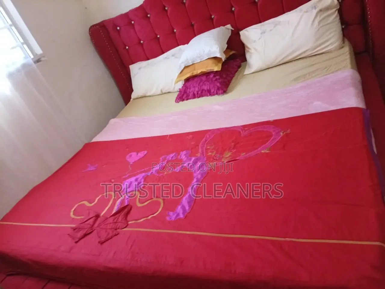 Bed and Matress.