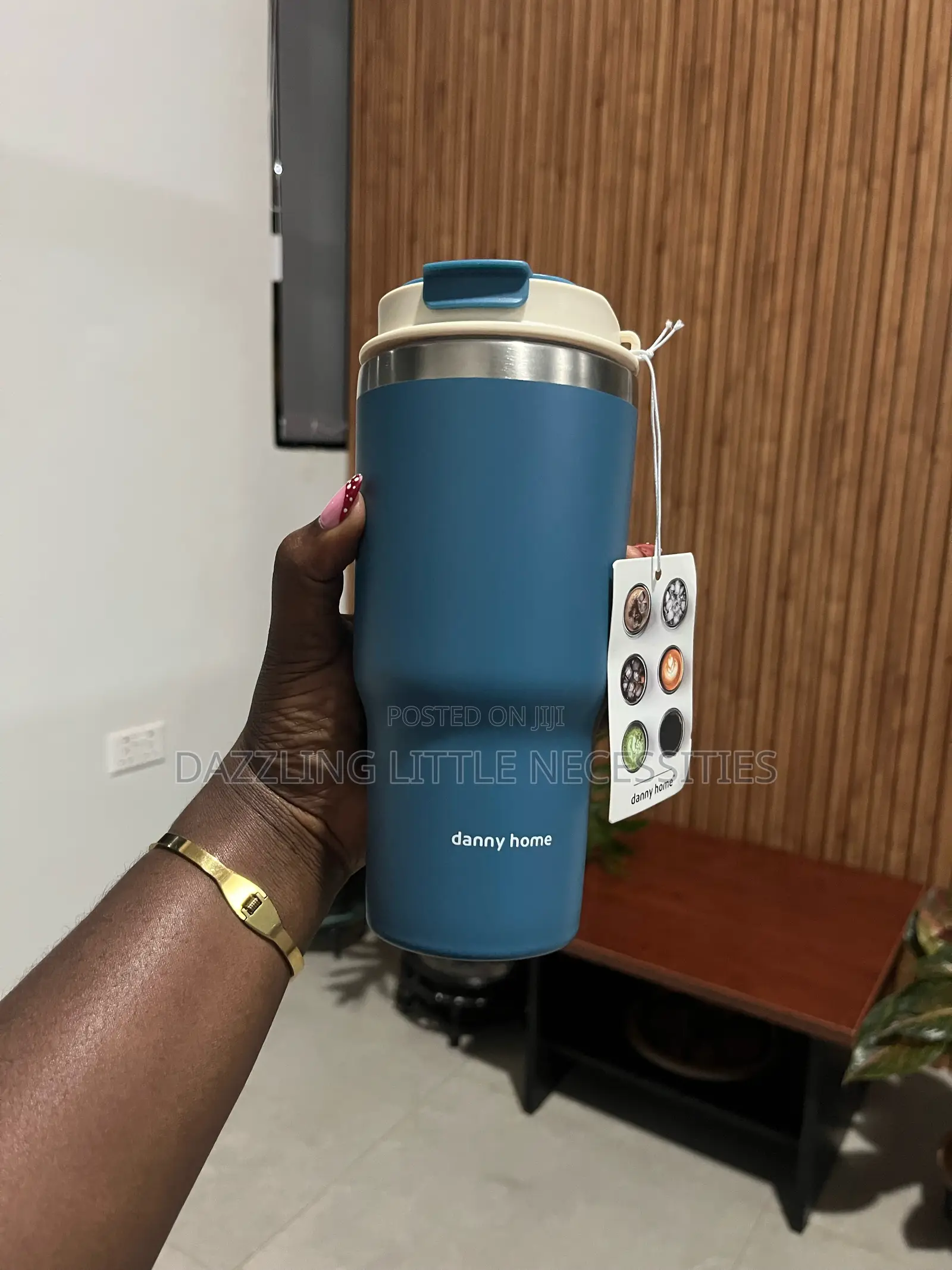 Danny Home Vacuum Insulated Mug - 600mls (Blue)