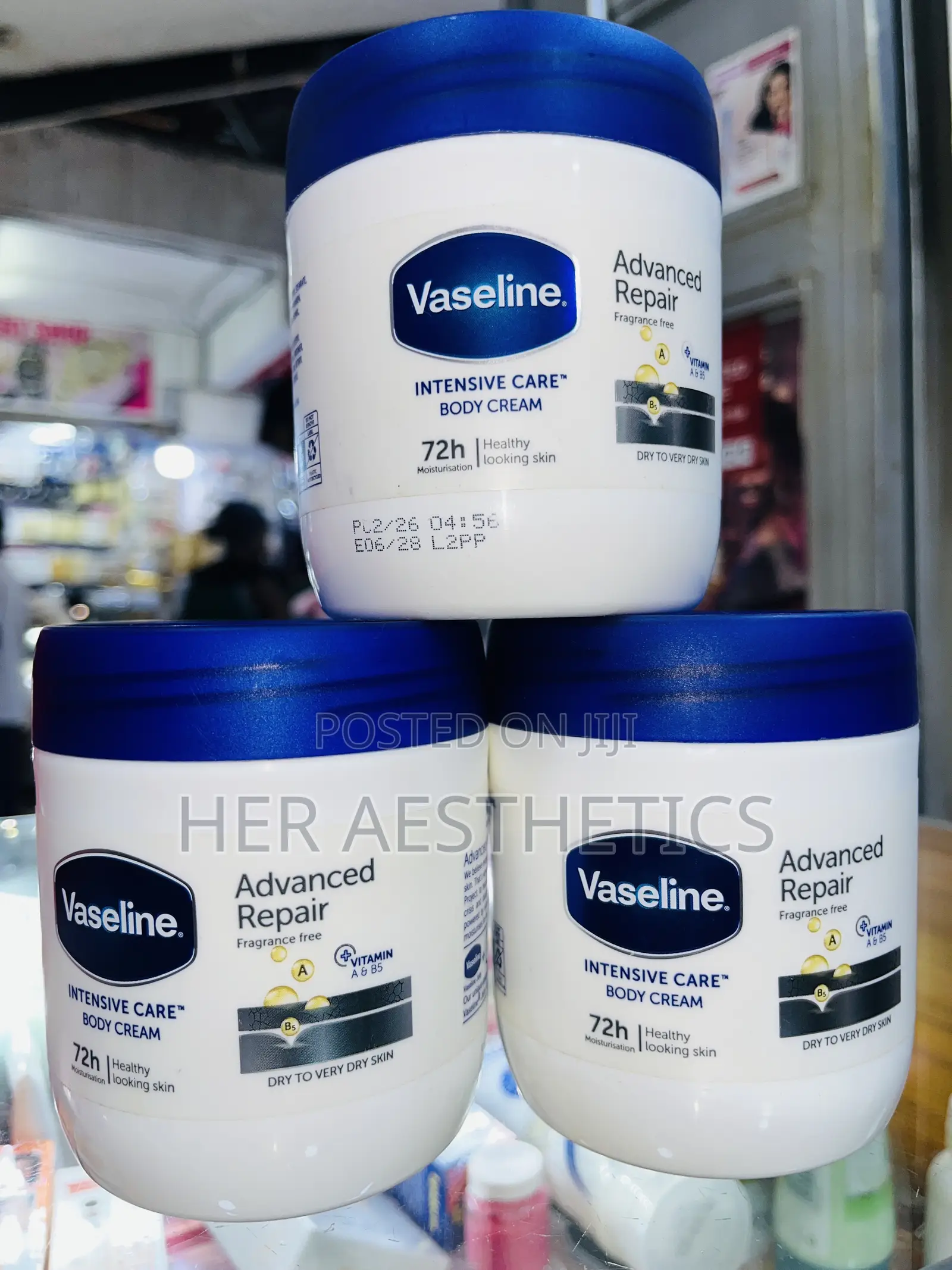 Vaseline Advanced Repair Body Cream