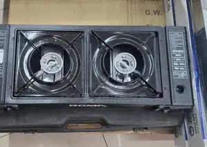 Double Burner Portable Gas Stove, A