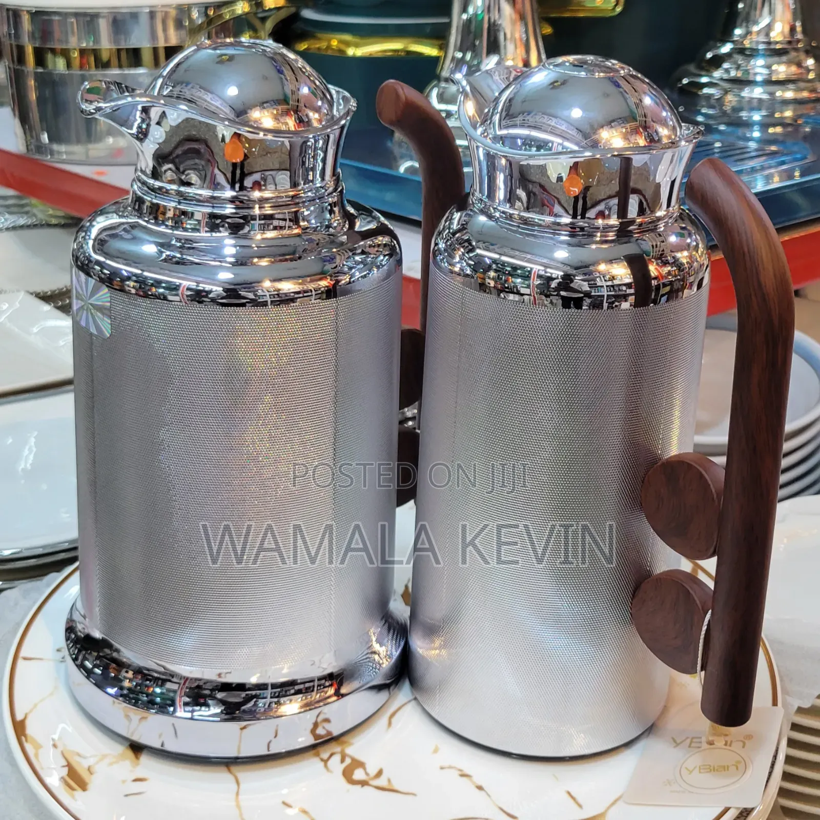 Stainless Steel Vacuum Flask Set