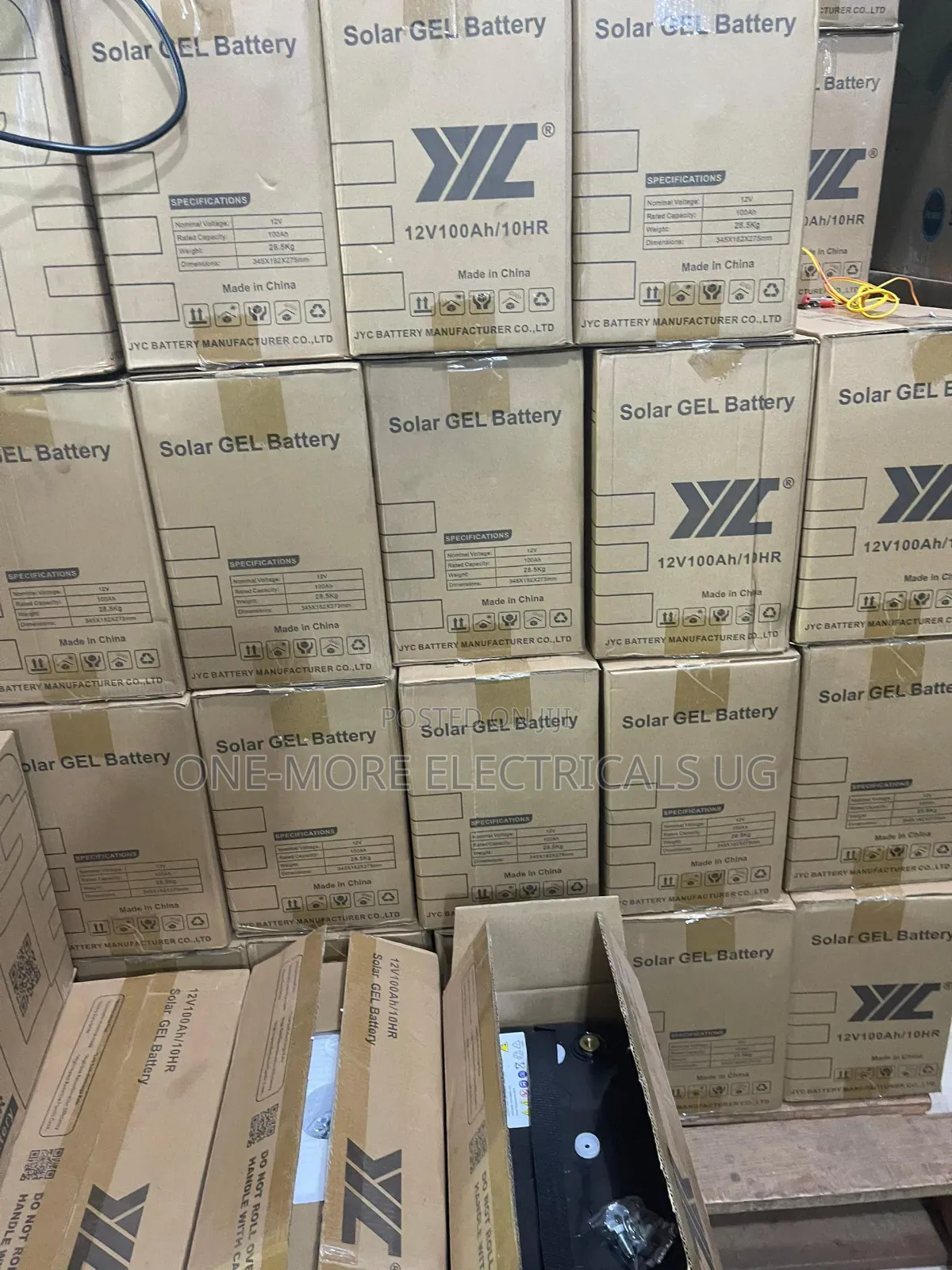 Gel Battery Maintenance Free 100ah/12volts