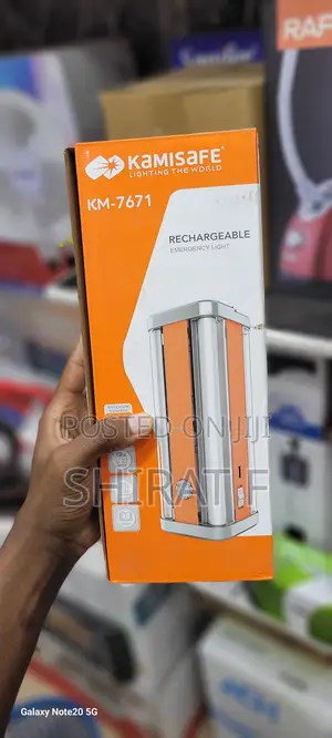 Rechargable Emergency Light Kamisafe
