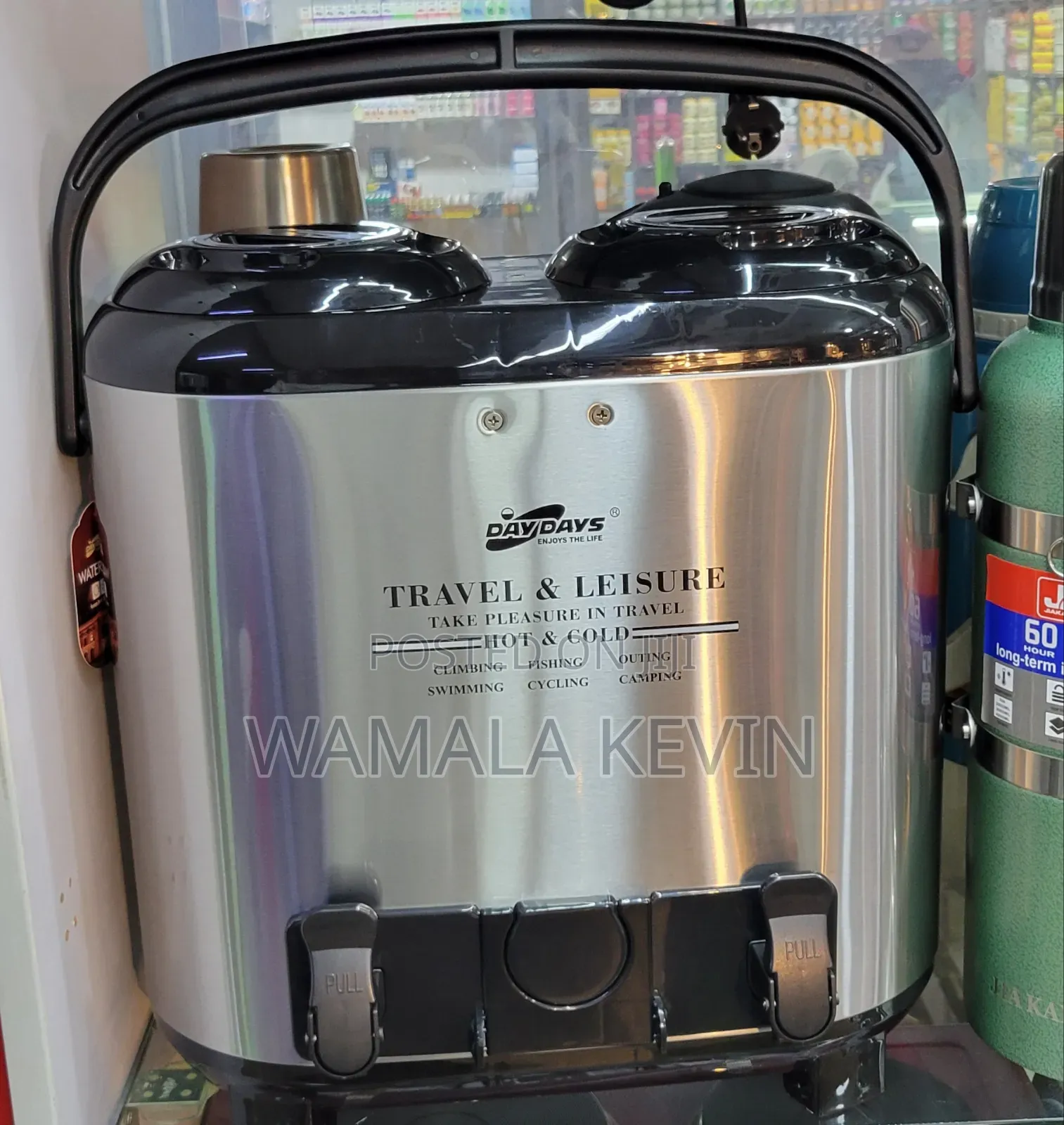 Leisure Twin Hot and Cold Beverage Dispenser