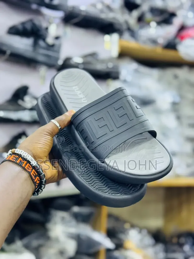 Luofu Branded Slide Sandals