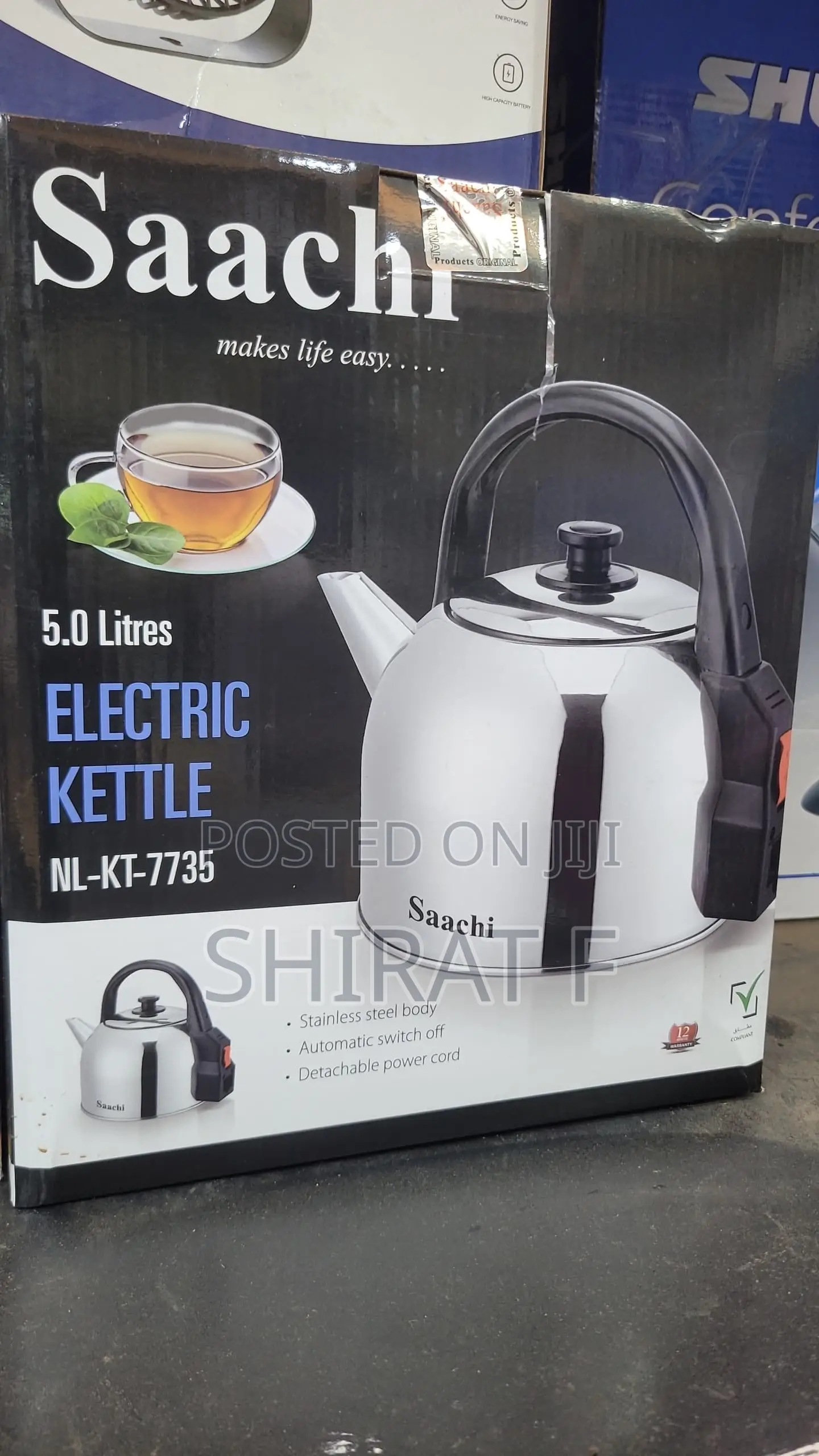 Electric Kettle Sachi 5.0 Litre