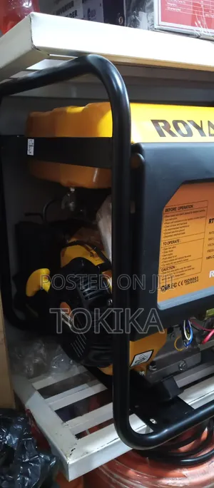 Royalty Petrol Generator 7kva Push Start