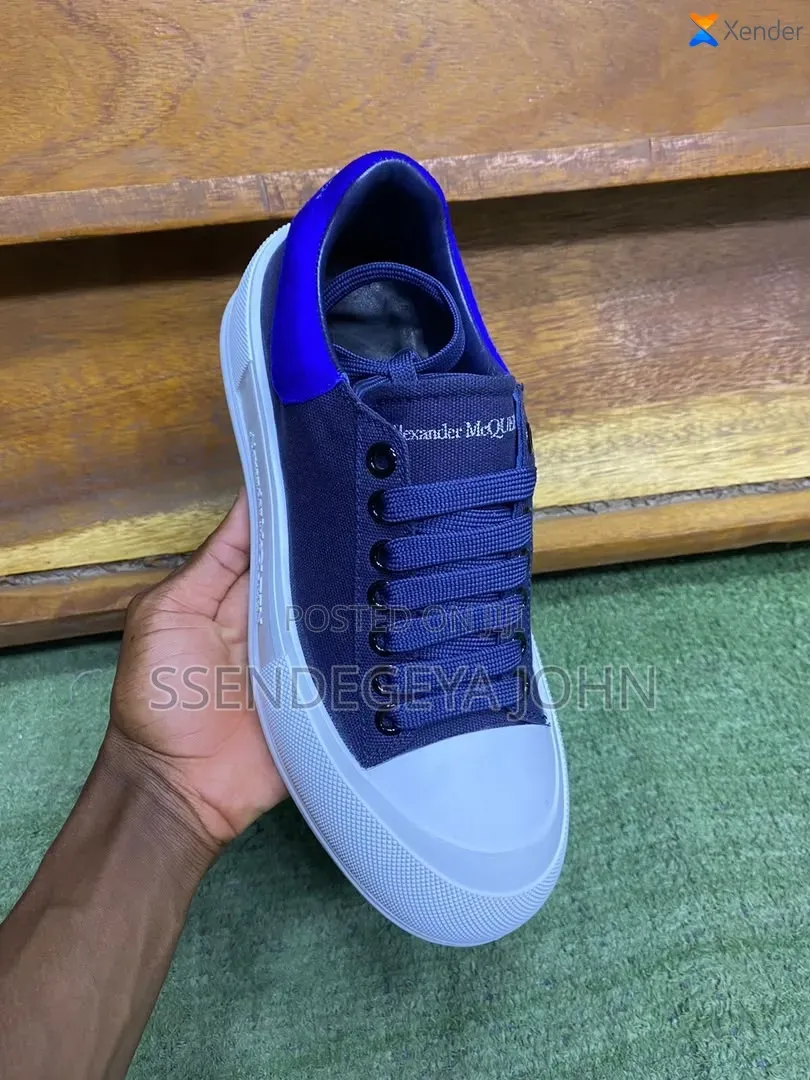 Alexander McQueen Deck Skate Plimsoll Sneakers