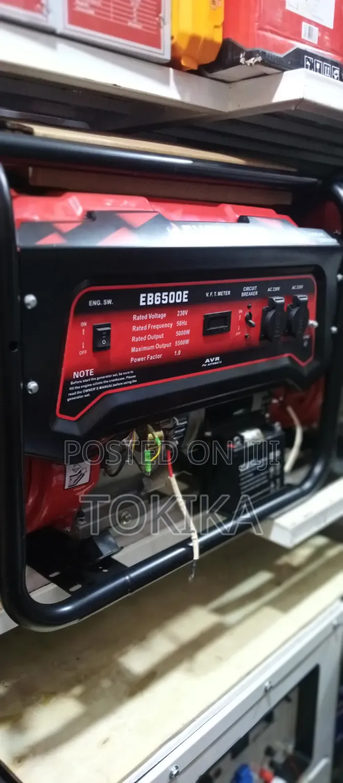 Everbest Petrol Generator 5.5 Kva Push Start