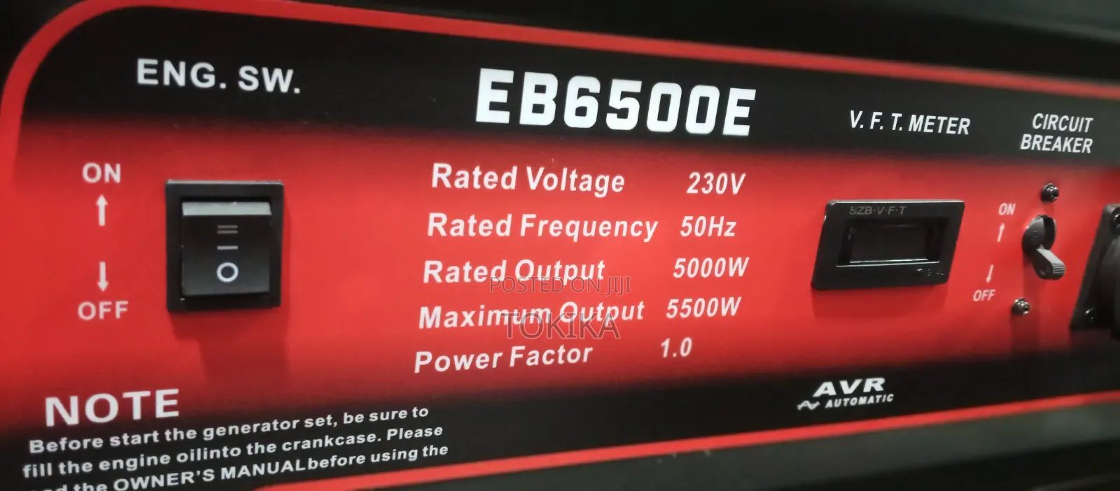Everbest Petrol Generator 5.5 Kva Push Start
