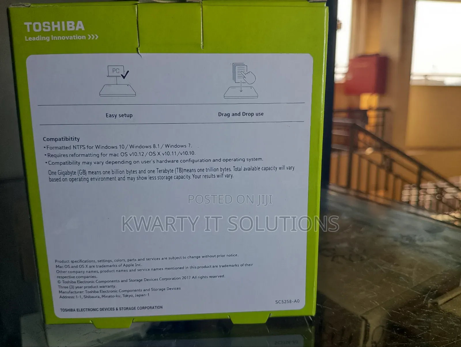 Toshiba Case 3.0 (Harddisk Casing)